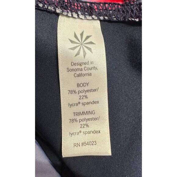 Athleta Electra Sonar 7/8 Tight Medium Yoga Run Gym Workout Leggingd - Picture 7 of 8